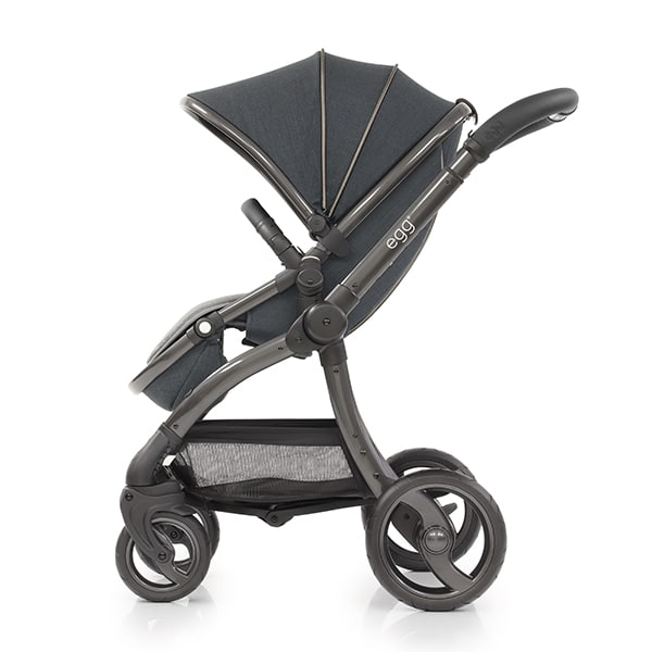 egg pram carbon grey