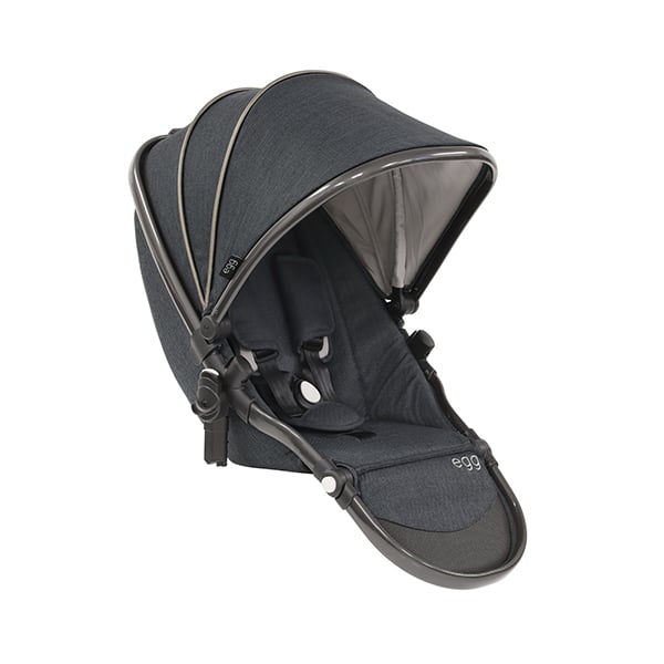 egg pram carbon grey